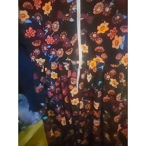 womens lularoe amelia dress Sz S Floral Excellent CR4 A-LINE Party Cocktail - Picture 8 of 9
